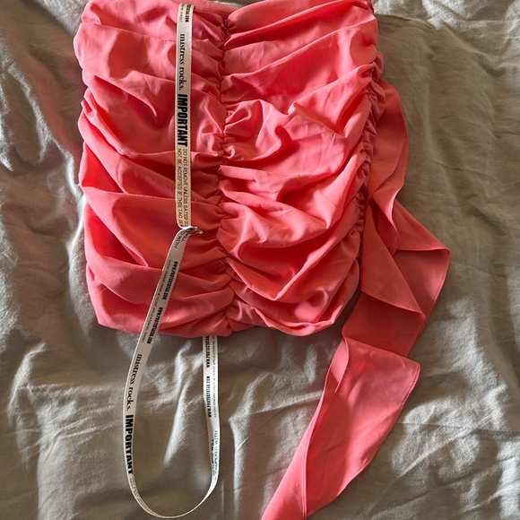 Mistress rocks coral skirt in size small - Picture 2 of 2